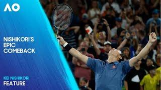 Kei Nishikori's Epic Comeback for the Ages | Australian Open 2025