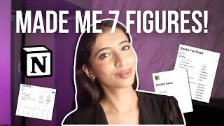 How I Organise my 7 Figure Business with Notion | Urvee Designs