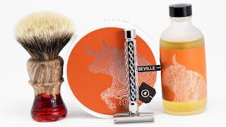 Barrister & Mann 'Seville' | Paradigm Diamondback | TurnnShave Blood Wood Hybrid