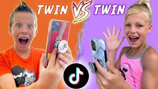 Twin TikTok Challenge! Paxton VS Payton!