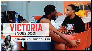 VICTORIA EMBARRASSED SOOJ | BBNAIJA NO LOOSE GUARD | BBNAIJA SEASON 9 | GLORY ELIJAH