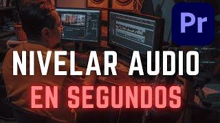 Nivela tus audios automáticamente en Premiere Pro | Sonido Esencial