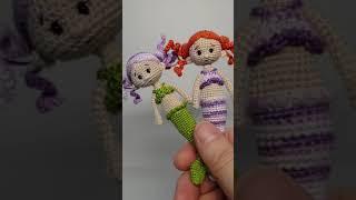 Русалкa крючком. crochet doll. #short