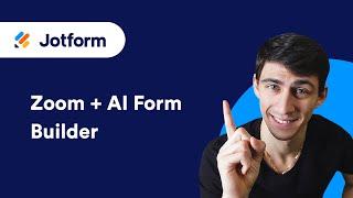 How to Create a Zoom Meeting Appointment Form with Jotform's AI Form Builder