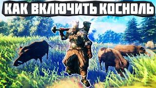 VALHEIM КАК ВКЛЮЧИТЬ КОНСОЛЬ