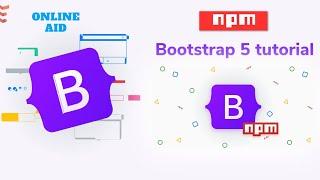 Bootstrap 5.0.0 - Npm Setup