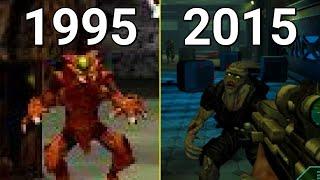 Evolution of Area 51 in Games 1995-2015