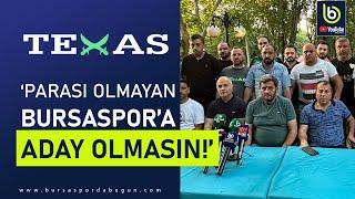 ‘Parası olmayan #Bursaspor’a aday olmasın!’