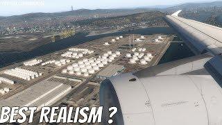 Beautiful Approach and Landing in Barcelona! ! !  X-Plane 11 EXTREME GRAPHICS!