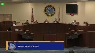 City of Boynton Beach, FL October 1, 2024 Regular Commission Meeting