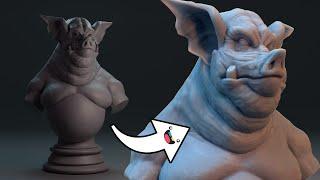 Concept to 3D Print! Sculpting a Creature From Start to Finish in ZBrush