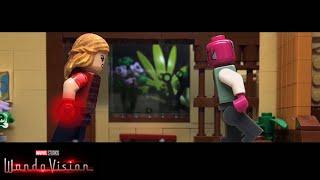 Wanda and Vision fight | Lego WandaVision stop motion