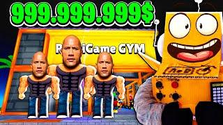 ПОСТРОИЛ САМУЮ КРУТУЮ КАЧАЛКУ в МИРЕ! ROBLOX Build A Gym