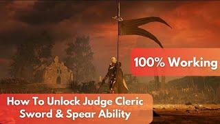 How to unlock Judge Cleric sword & spear ability - New boss weapon abilities - Lords of the Fallen