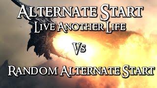 Skyrim Mod Comparison - Alternate Start: Live Another Life Vs. Random Alternate Start