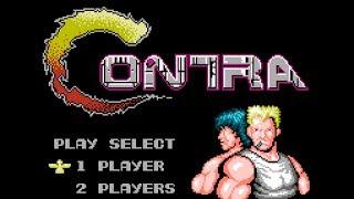 Contra (Konami, 1988) - NES Gameplay