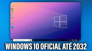 NÃO É O FIM! Como instalar o Windows 10 Leve Com Suporte até 2032 - Oficial da Microsoft