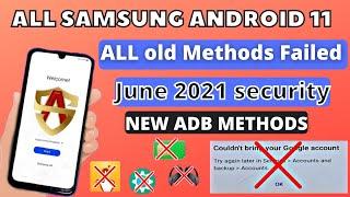 FRP All SAMSUNG BYPASS FRP Android 11 - No Smart Switch - No MagmaTool - Final Solution 100% Working