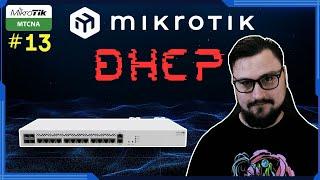 Configuring DHCP on MikroTik as a Client/Server! Free MTCNA Ep.13