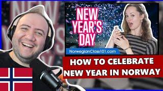 How to Celebrate New Year in Norway (I Tried Learning Norwegian)  Nordic REACTION