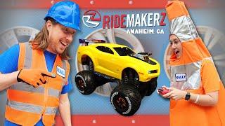 Handyman Hal builds RC Car at Ridermakerz | Custom RC Car