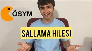 YKS EFSANE SALLAMA TAKTİĞİ (ÖSYM)