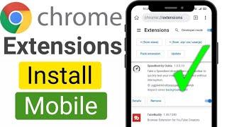 How to install chrome extensions on android || Chrome extensions on android