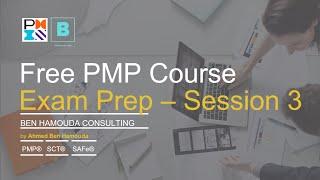 Free PMP Training: Summary of Session 3