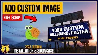 FiveM Poster Script | Custom Poster/Billboard in FiveM | Installation and Showcase |Free Script 2023