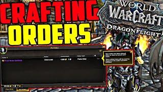 Crafting Orders in Dragonflight EXPLAINED!