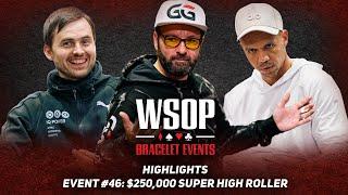 Daniel Negreanu, Phil Ivey & Martin Kabrhel at WSOP $250K Super High Roller!