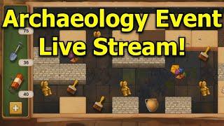 Forge of Empires: Archaeology Event Live Stream! (Spending 4.4k Scrolls)