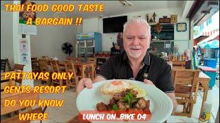 LoB 04, (Lunch on Bike)  Rhompo to Gents Resort and fantastic Thai food