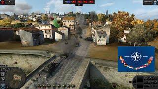 World In Conflict Live Gameplay - 3v3 NATO Assault