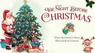 The night before Christmas | Read aloud for kids (with subtitle)