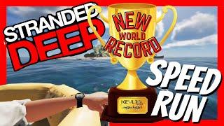 Stranded Deep Speedrun - Beat my record again! - NG Glitchless