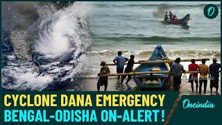 Cyclone Dana News: Odisha on-Alert, Kolkata Airport Shut, Schools Closed As Landfall Nears| VIDEO