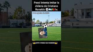 Pessi intenta imitar la chilena de Cristiano Ronaldo ️[️ESTE VIDEO ES HUMOR️] #futbol