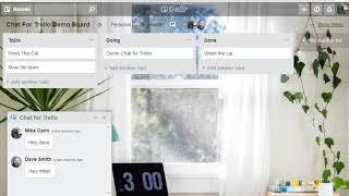 Chat for Trello Demo Video