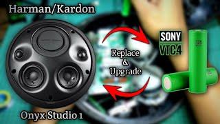 Harman Kardon Onyx Studio mati total || Change the charger port to micro USB & upgrade the battery