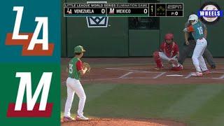 Venezuela vs Mexico | LLWS Elimination Game | 2024 LLWS Highlights