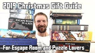 2019 Christmas Gift Guide for Escape Room and Puzzle Lovers