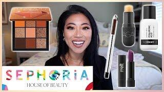 Warm Makeup Look using my SEPHORiA Swag Bag Goodies! | Christine Le