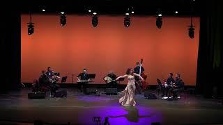 Heather Louise dances to Zay il-Asal with the National Arab Orchestra