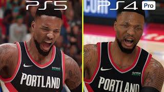 NBA 2K21 PS4 Pro vs PS5 Early Graphics Comparison