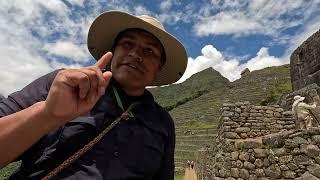 Machu Picchu history. Wheelchair television
