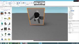 How to put a decal on a block | ROBLOX studio 2015