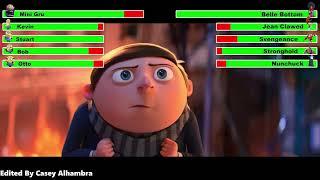 Minions: The Rise of Gru (2022) Final Battle with healthbars