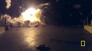 SpaceX CRS-5 first stage landing (HQ footage)