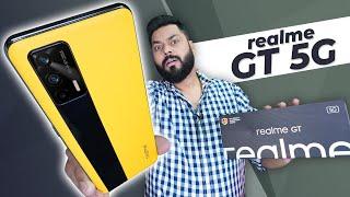 realme GT 5G Unboxing & First Impressions  Snapdragon 888, 120Hz, GT Mode & More